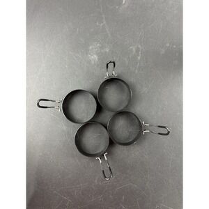Four pack Egg pancake rings 3 inches